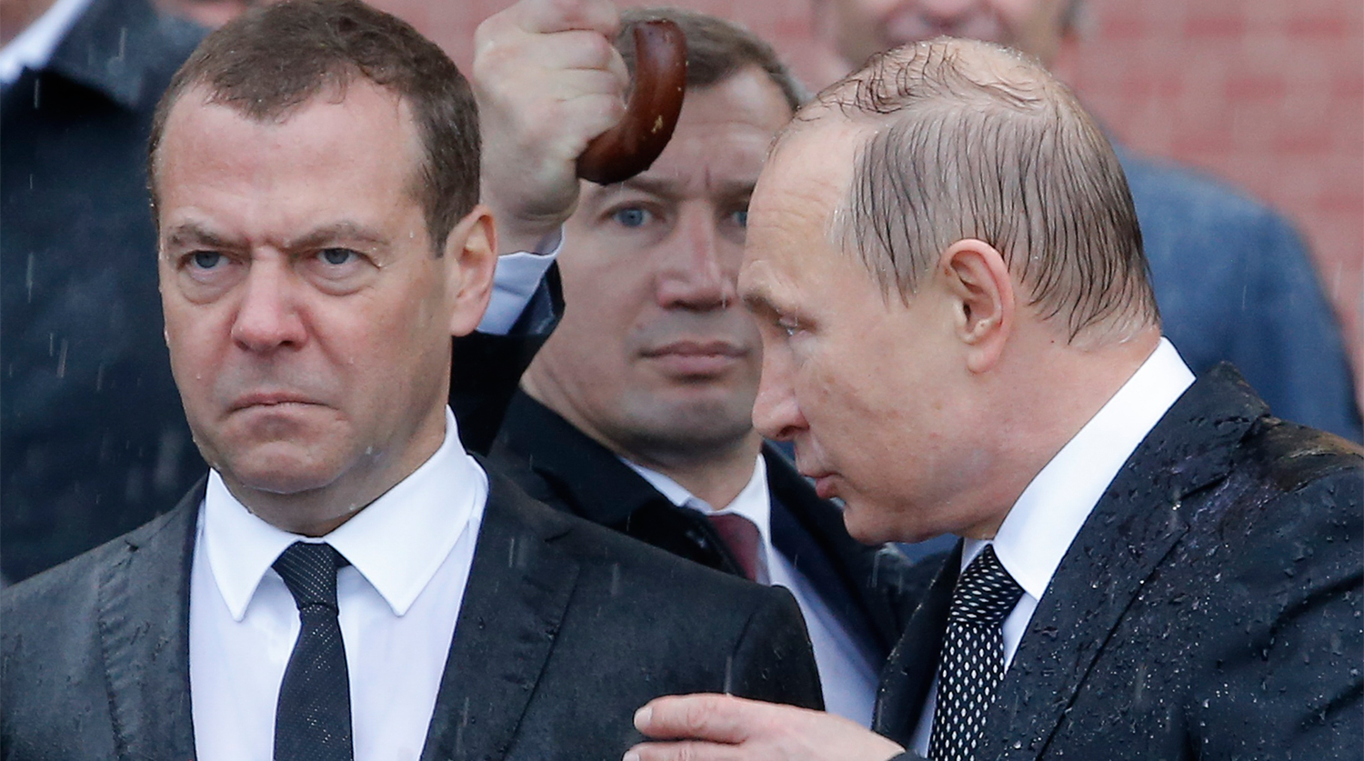 Путин и Медведев в День памяти и скорби
