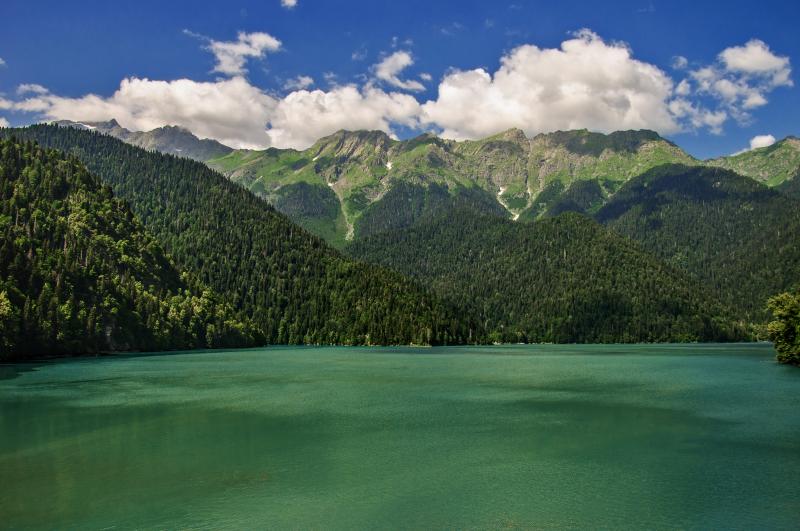 abkhazia lake ritsa