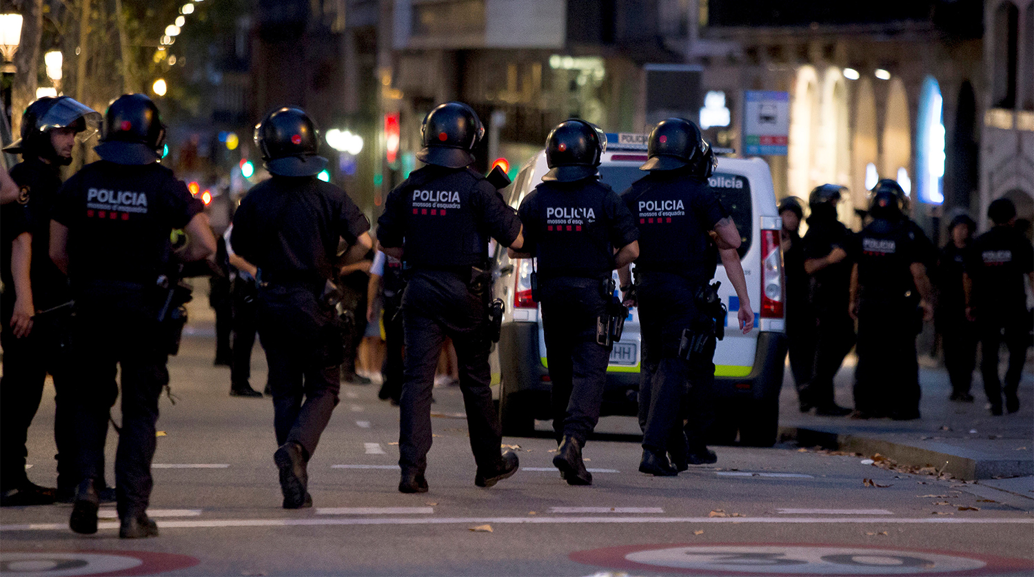 Последствия теракта в центре Барселоны