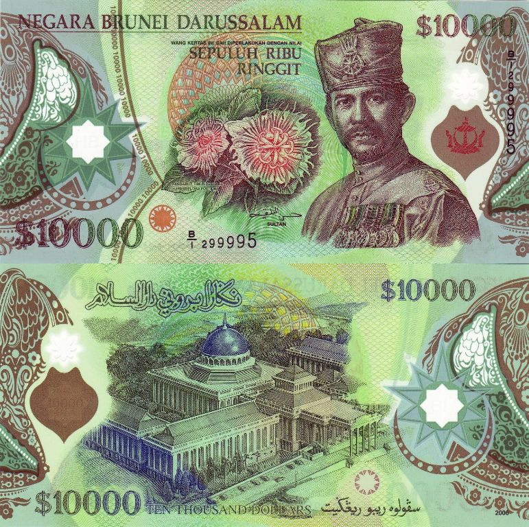 10 000 брунейских долларов